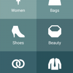 Shopping app categories